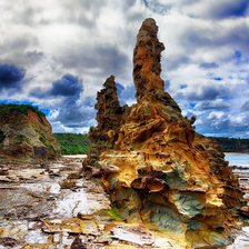 Схема вышивки «Пейзаж»