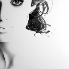 Схема вышивки «девушка»