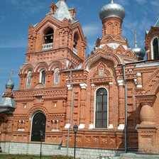 Схема вышивки «Храм»