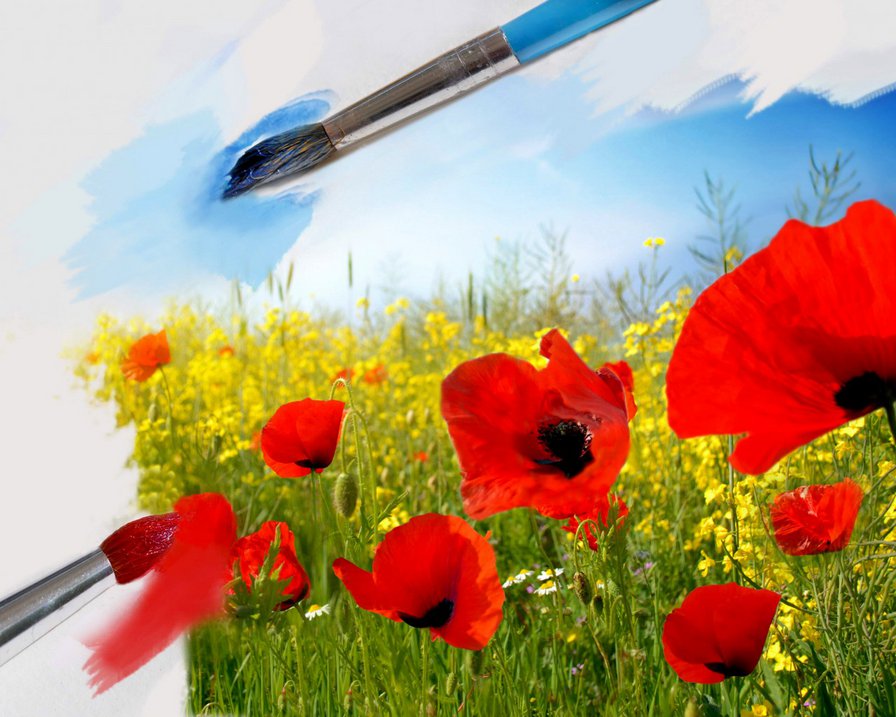 Рисунок 2 - пейзаж - оригинал