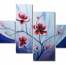 Схема вышивки «Цветы»