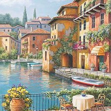 Схема вышивки «венеция»