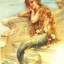 Схема вышивки «русалочка»