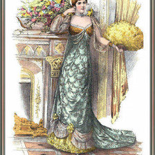 Схема вышивки «викторианская эпоха»