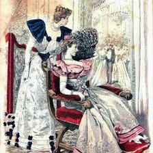 Схема вышивки «викторианская эпоха»