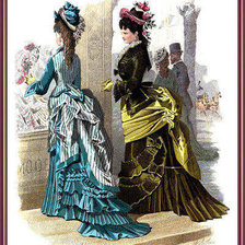 Схема вышивки «викторианская эпоха»