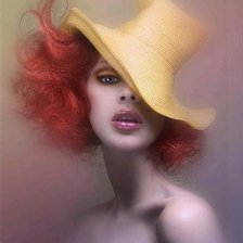 Схема вышивки «красотка»