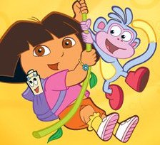 Схема вышивки «dora»