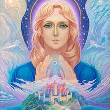 Схема вышивки «ангел хранитель»