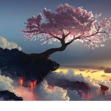 Схема вышивки «Сакура1»