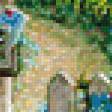 Предпросмотр схемы вышивки «уютный дворик» (№695679)
