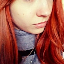 Схема вышивки «Рыжая»