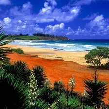 Схема вышивки «пляж»