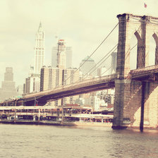 Схема вышивки «Бруклинский мост»