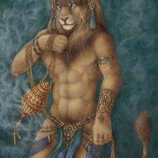 Схема вышивки «оборотень»