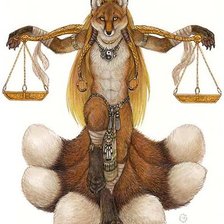 Схема вышивки «весы»