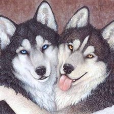 Схема вышивки «любовь3»