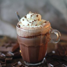 Схема вышивки «кофе»