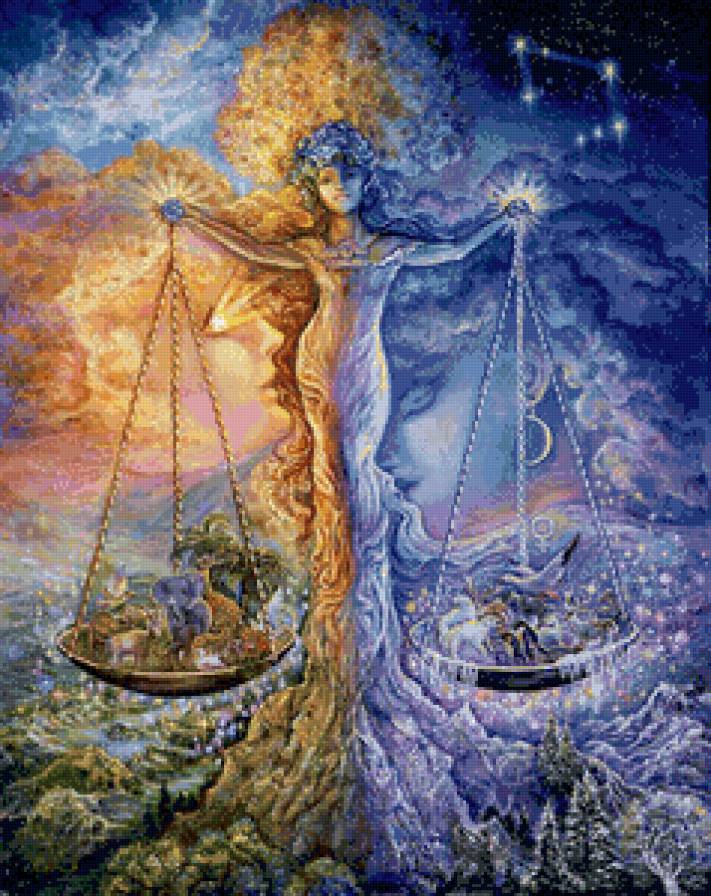 Весы - знаки зодиака, весы - предпросмотр
