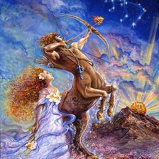 Схема вышивки «Стрелец»