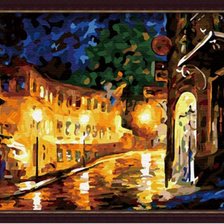 Схема вышивки «ночь»