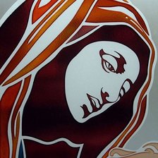 Схема вышивки «DVOE»