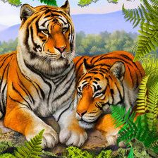 Схема вышивки «семейство»