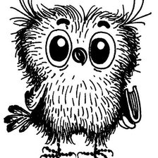 Схема вышивки «Совенок»