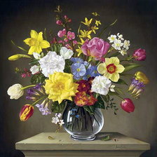 Схема вышивки «cерия "букеты"»