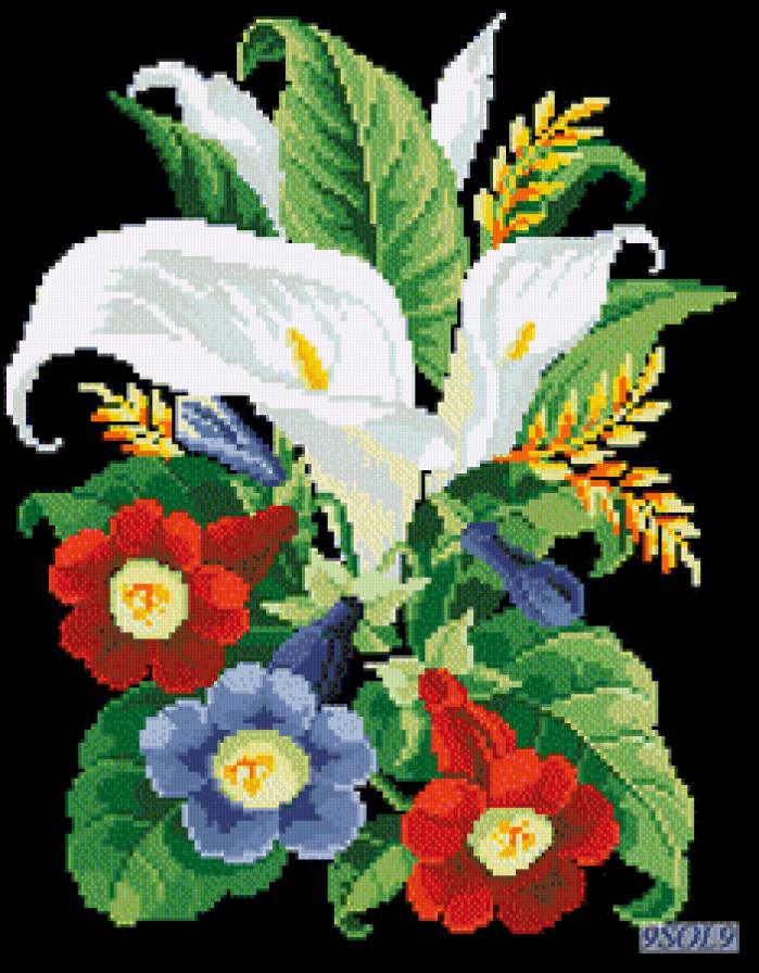 серия "букеты" - букеты.цветы. - предпросмотр