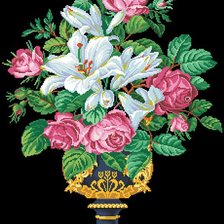 Схема вышивки «серия "букеты"»