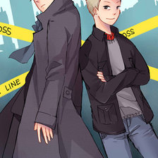 Схема вышивки «Шерлок»