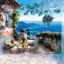 Схема вышивки «художник Рейнт Висаар»