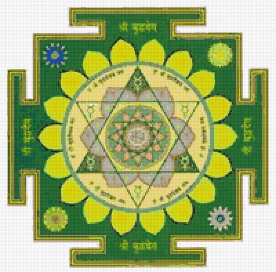 Янтра Меркурию - янтры - предпросмотр