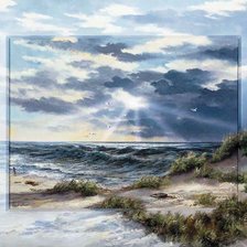 Схема вышивки «художник Рейнт Висаар»