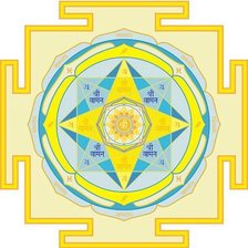 Схема вышивки «Янтра Юпитера»
