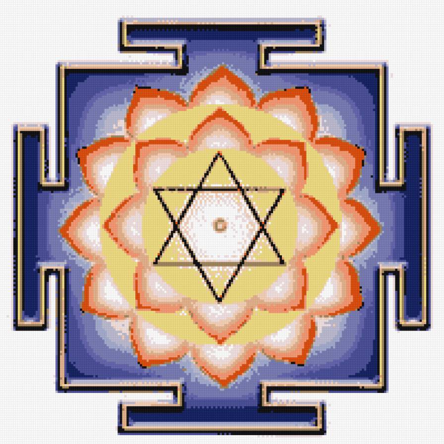 Янтра Вишну - янтры - предпросмотр