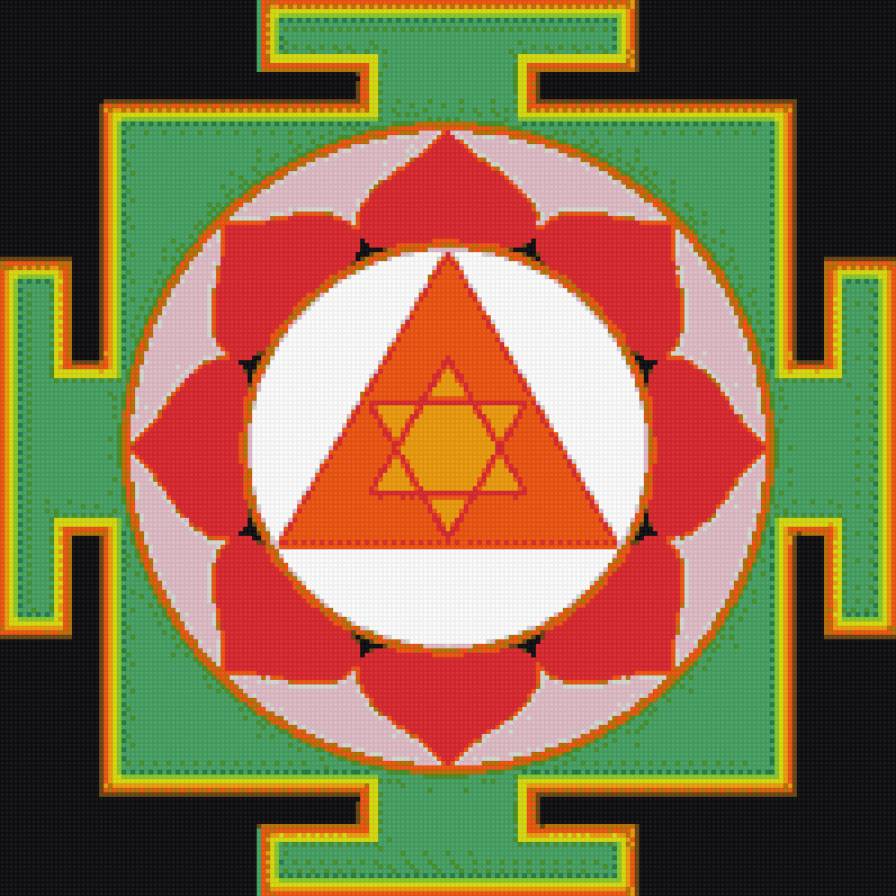 Янтра Ганеше - янтры - предпросмотр