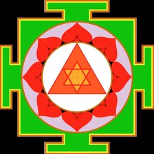 Схема вышивки «Янтра Ганеше»