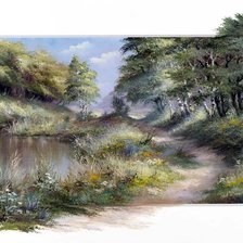 Схема вышивки «художник Рейнт Висаар»