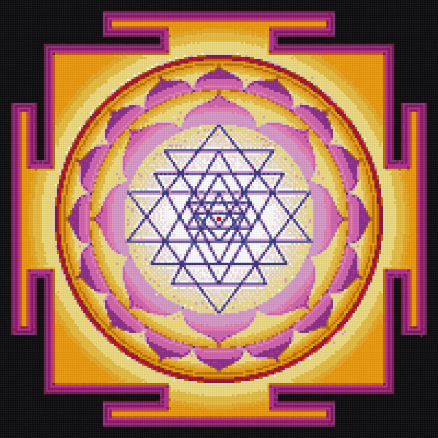 Шри янтра - янтры - предпросмотр