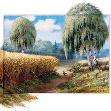 Схема вышивки «художник Рейнт Висаар»