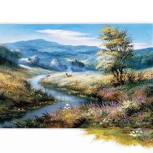 Схема вышивки «художник Рейнт Висаар»