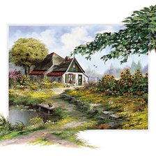 Схема вышивки «художник Рейнт Висаар»