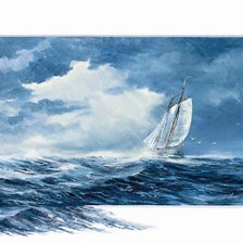 Схема вышивки «художник Рейнт Висаар»