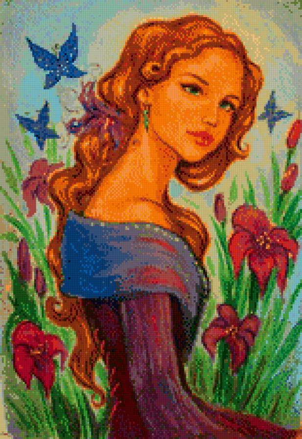 девушка - женщина, девушки, портрет, люди - предпросмотр