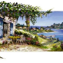 Схема вышивки «художник Рейнт Висаар»