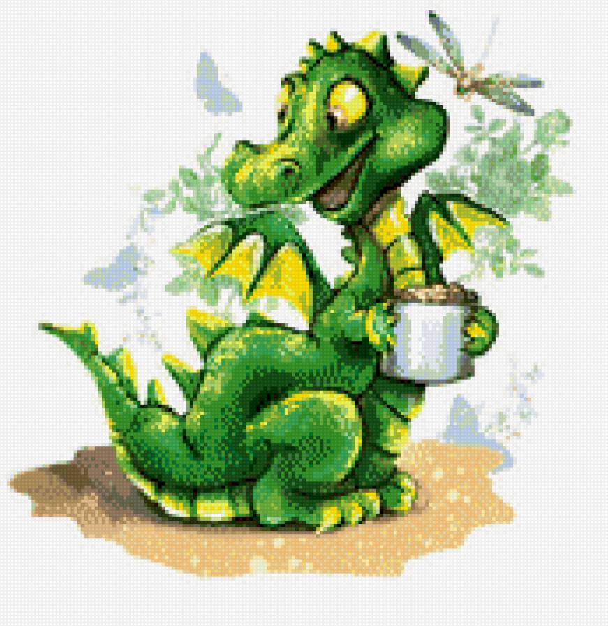 дракончик - дракон - предпросмотр