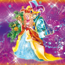 Схема вышивки «Карнавал»