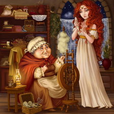 Схема вышивки «сказка»